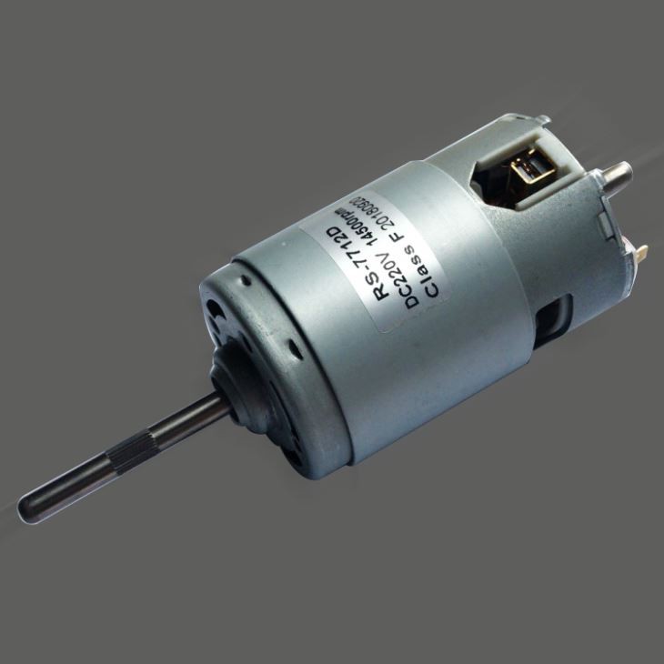 Motorul electric pentru cosit