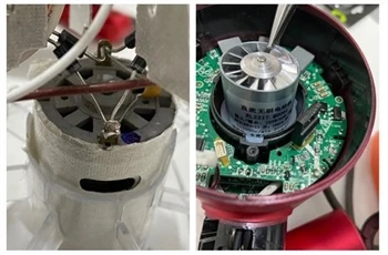 Motor uscator de par